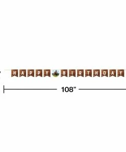 Creative Converting Kids Birthday Party Themes Horse And Pony Shaped Banner With Twine