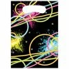 Creative Converting Kids Birthday Party Themes Glow Party Favor Bags, 8 Ct