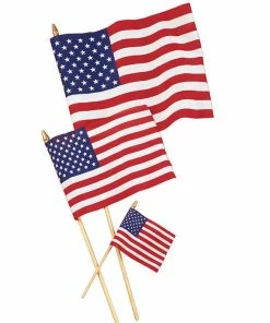 Creative Converting Cloth Usa Flag, 12" X 18"