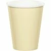 Creative Converting Ivory Hot/Cold Paper Cups 9 Oz., 24 Ct Solid Color Tableware