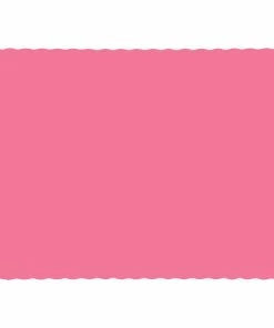 Creative Converting Candy Pink Placemats, 50 Ct