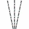 Creative Converting NFL And Football Party Supplies Houston Texans Paper Straws, 24 Ct