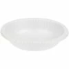 Creative Converting White Paper Bowls 20 Oz., 20 Ct Solid Color Tableware