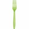 Creative Converting Fresh Lime Green Plastic Forks, 50 Ct