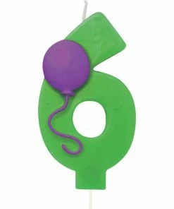 Creative Converting #6 Balloon Candle