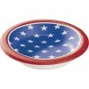 Creative Converting Stars And Strips Paper Bowls, 8 Ct Patriotic And 4th Of July Party Decorations