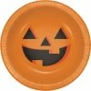 Creative Converting Halloween Party Supplies Halloween Pumpkin 20 Oz. Paper Bowl, 8 Ct