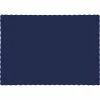 Creative Converting Solid Color Tableware Navy Blue Placemats, 50 Ct