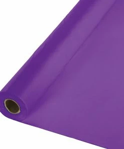 Creative Converting Amethyst Banquet Roll 40" X 100' Solid Color Tableware