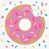 Creative Converting Kids Birthday Party Themes Donut Time Beverage Napkins, 16 Ct