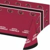 Creative Converting Arizona Cardinals Plastic Table Cover, 54" X 102" NFL And Football Party Supplies