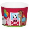 Creative Converting Farmhouse Fun Treat Cup 9 Oz, 6 Ct