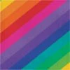 Creative Converting Rainbow Napkins, 16 Ct