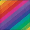 Creative Converting Rainbow Beverage Napkins, 16 Ct