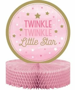 Creative Converting One Little Star Girl Centerpiece 1st Birthday Party Themes