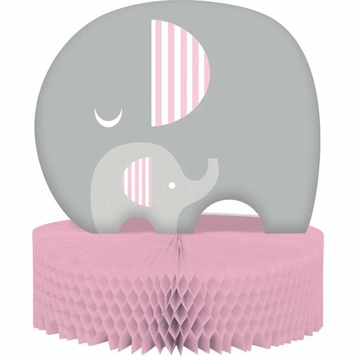Creative Converting Little Peanut Girl Elephant Centerpiece