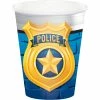 Creative Converting Police Party Hot/Cold Paper Paper Cups 9 Oz., 8 Ct Kids Birthday Party Themes