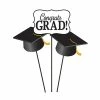 Creative Converting Grad Diy Centerpiece Sticks, 3 Ct Graduation Party Supplies
