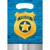 Creative Converting Kids Birthday Party Themes Police Party Favor Bags, 8 Ct