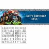Creative Converting Kids Birthday Party Themes Monster Truck Rally Giant Party Banner With Stickers