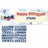 Creative Converting Kids Birthday Party Themes Lil' Flyer Airplane Giant Party Banner W/ Stck