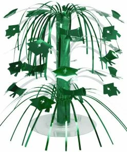 Creative Converting Green Mortarboard Graduation Centerpiece