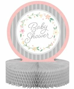 Creative Converting Farmhouse Floral Centerpiece - Baby Baby Showers