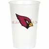 Creative Converting Arizona Cardinals Plastic Cup, 20Oz, 8 Ct NFL And Football Party Supplies