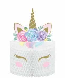 Creative Converting Unicorn Baby Shower Centerpiece