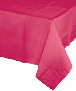 Creative Converting Hot Magenta Tablecover 54
