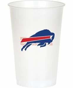 Creative Converting Buffalo Bills Plastic Cup, 20Oz, 8 Ct
