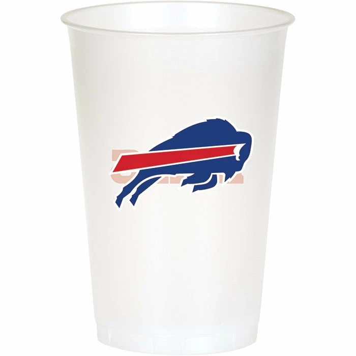 Creative Converting Buffalo Bills Plastic Cup, 20Oz, 8 Ct