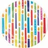 Creative Converting Kids Birthday Party Themes Bright Birthday Dessert Plates, 8 Ct
