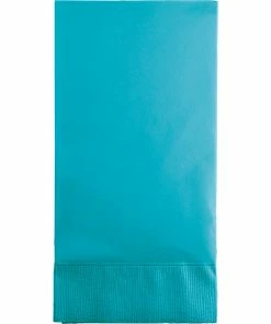 Creative Converting Bermuda Blue Guest Towel, 3 Ply, 16 Ct