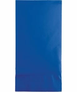 Creative Converting Solid Color Tableware Cobalt Guest Towel, 3 Ply, 16 Ct