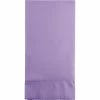 Creative Converting Luscious Lavender Guest Towel, 3 Ply, 16 Ct Solid Color Tableware