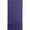 Creative Converting Purple Guest Towel, 3 Ply, 16 Ct