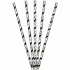 Creative Converting NFL And Football Party Supplies Pittsburgh Steelers Paper Straws, 24 Ct