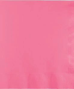 Creative Converting Candy Pink Luncheon Napkin 2Ply, 50 Ct