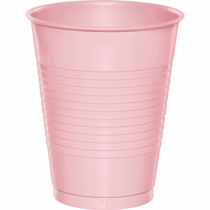 Creative Converting Classic Pink Plastic Cups, 20 Ct