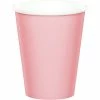 Creative Converting Classic Pink Hot/Cold Paper Cups 9 Oz., 8 Ct