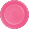 Creative Converting Candy Pink Plastic Dessert Plates, 20 Ct