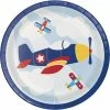 Creative Converting Toy Airplane Dessert Plates, 8 Ct Kids Birthday Party Themes