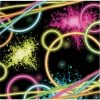 Creative Converting Kids Birthday Party Themes Glow Party Napkins, 16 Ct