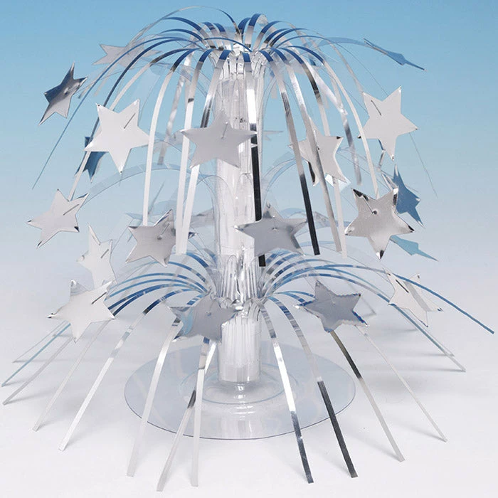 Creative Converting General Decorations Silver Foil Cascading Centerpiece