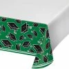 Creative Converting Graduation School Spirit Green Table Cover Graduation Party Supplies