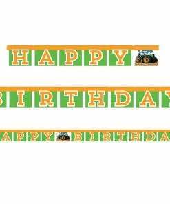 Creative Converting Kids Birthday Party Themes Tractor Time Party Banner