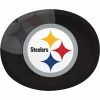 Creative Converting Pittsburgh Steelers Oval Platter 10" X 12", 8 Ct NFL And Football Party Supplies