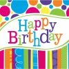 Creative Converting Bright And Bold Beverage Napkins, 18 Ct Adult Birthday Party Themes