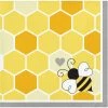 Creative Converting Bumblebee Baby Beverage Napkins, 16 Ct Baby Showers